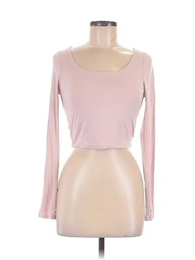 Pre-owned Bp. 3/4 Sleeve T-shirt In Pink