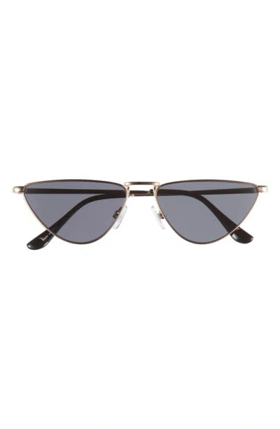 Bp. 48mm Flat Top Cat Eye Sunglasses In Goldmoke