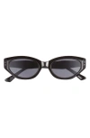 BP. BP. 50MM OVAL SUNGLASSES