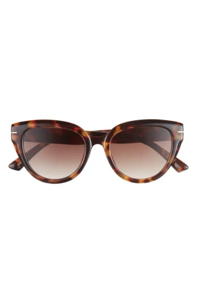 Bp. 53mm Cat Eye Sunglasses In Tortoise