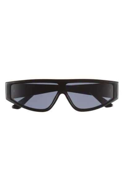 Bp. 53mm Flat Top Shield Sunglasses In Black