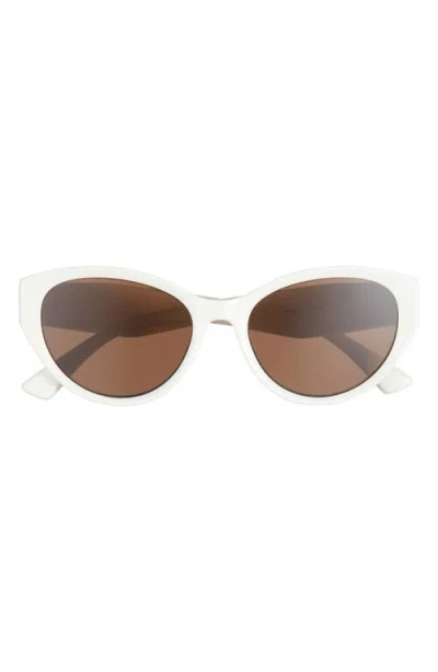 Bp. 54mm Cat Eye Sunglasses In Cream