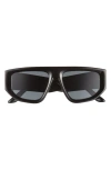 Bp. 54mm Rectangular Sunglasses In Black
