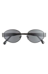 Bp. 54mm Round Sunglasses In Black