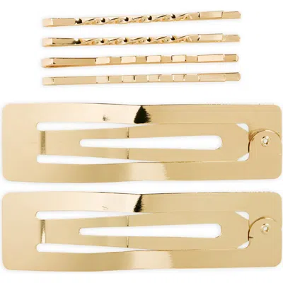 Bp. 6-pack Hair Clips In Gold