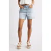 Bp. '90s High Waist Cutoff Denim Shorts