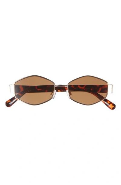 Bp. Angular Sunglasses In Goldlack