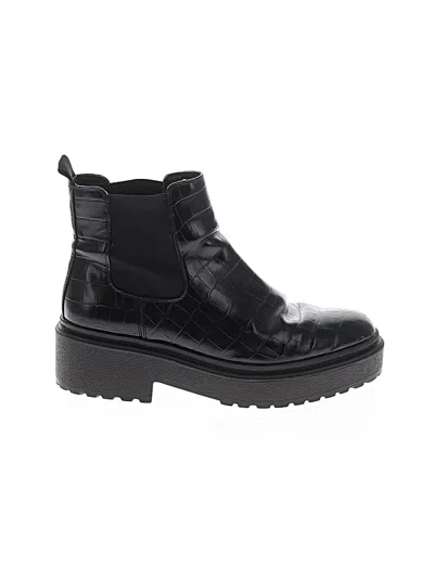 Pre-owned Bp. Ankle Boots In Black