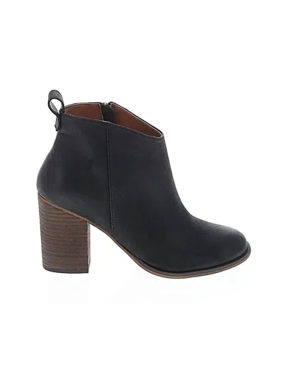 Pre-owned Bp. Ankle Boots In Black