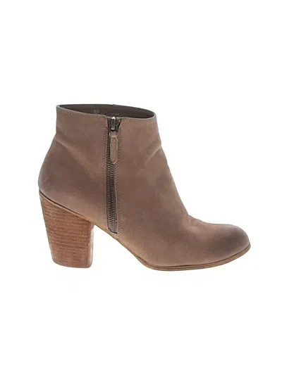 Pre-owned Bp. Ankle Boots In Brown