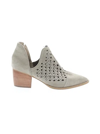 Pre-owned Bp. Ankle Boots In Gray