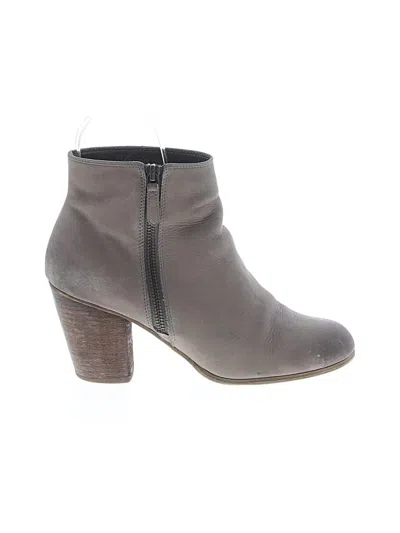 Pre-owned Bp. Ankle Boots In Gray