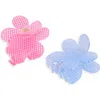 Bp. Assorted 2-pack Gingham Claw Clips In Metallic