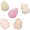 Bp. Assorted 5-pack Makeup Sponges In Multi