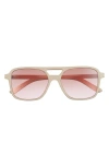 Bp. Aviator Sunglasses In White