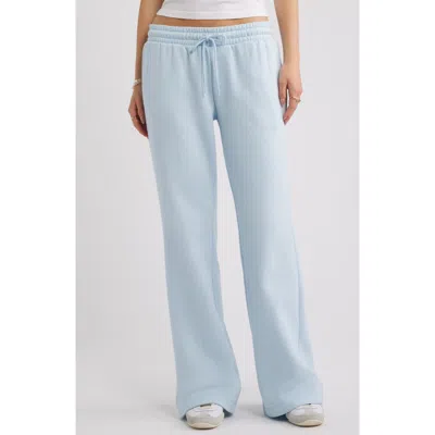 Bp. Baggy Flare Leg Sweatpants In Blue