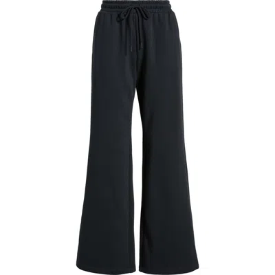 Bp. Baggy Flare Leg Sweatpants In Black