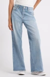 Bp. Low Rise Wide Leg Jeans In Light Wash