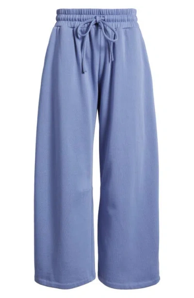 Bp. Barrel Leg Fleece Sweatpants In Blue