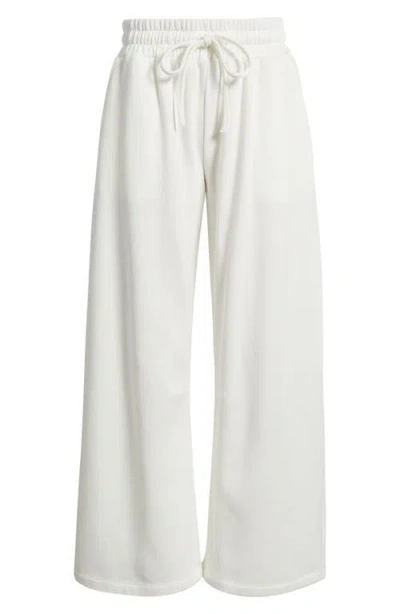 Bp. Barrel Leg Fleece Sweatpants In White