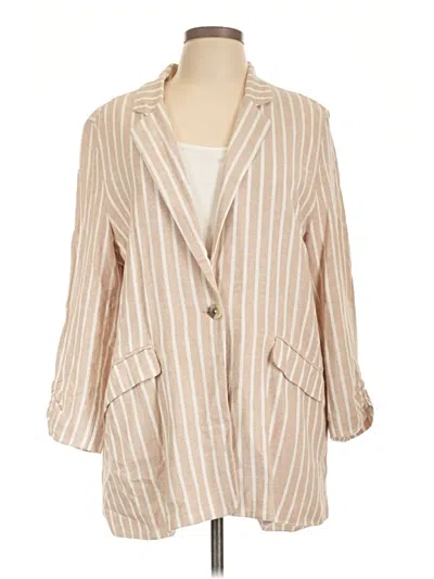 Pre-owned Bp. Blazer Jacket In Tan