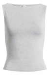 Bp. Boat Neck Tank In White