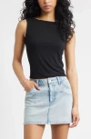 Bp. Boat Neck Tank In Black