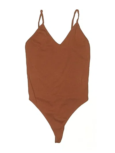 Pre-owned Bp. Bodysuit In Brown