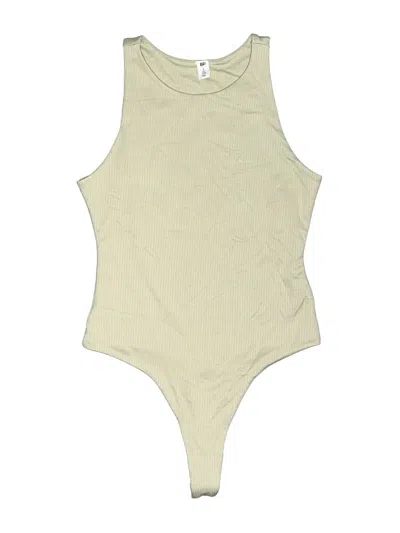 Pre-owned Bp. Bodysuit In Yellow