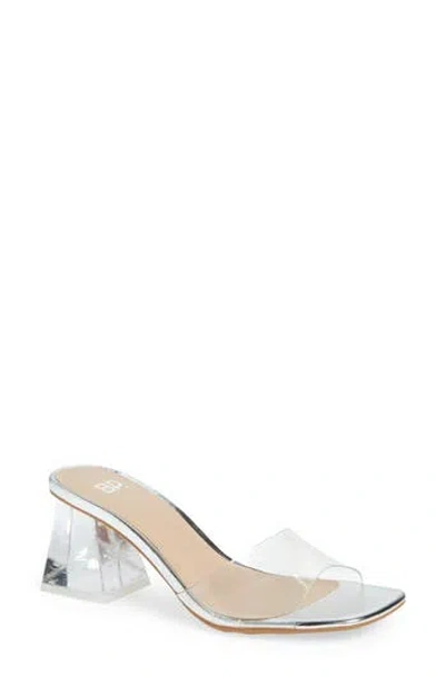 Bp. Brooks Sandal In Silver- Clear