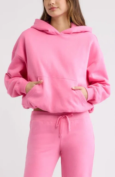 Bp. Bubble Hoodie In Pink