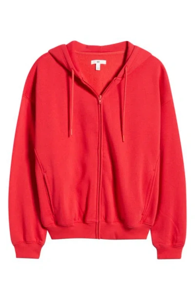 Bp. Bubble Zip Hoodie In Red