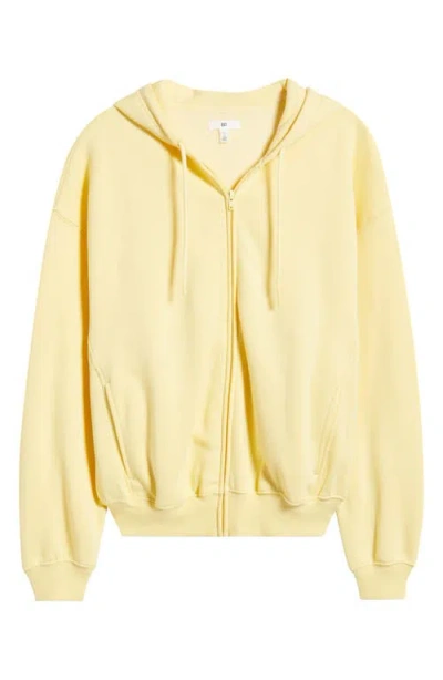Bp. Bubble Zip Hoodie In Yellow
