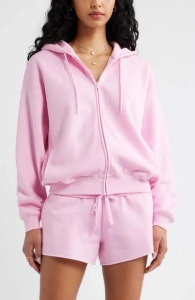 Bp. Bubble Zip Hoodie In Pink
