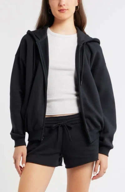 Bp. Bubble Zip Hoodie In Blue