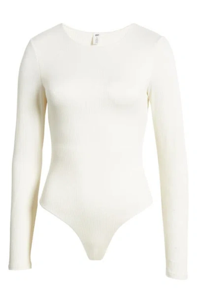 Bp. Butter Rib Bodysuit In Ivory