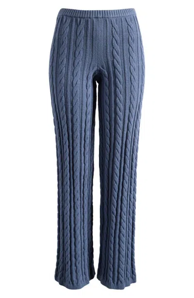 Bp. Cable Stitch Sweater Pants In Multi