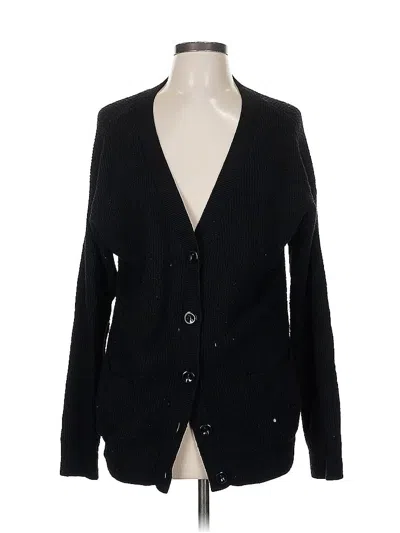 Pre-owned Bp. Cardigan Sweater In Black