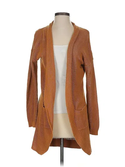 Pre-owned Bp. Cardigan Sweater In Brown