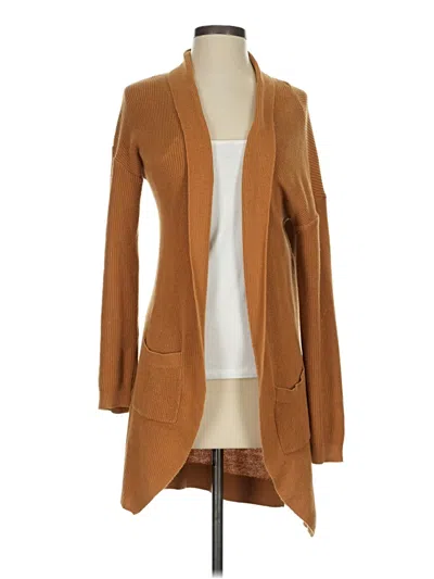 Pre-owned Bp. Cardigan Sweater In Brown