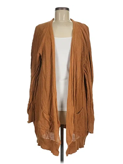 Pre-owned Bp. Cardigan Sweater In Brown