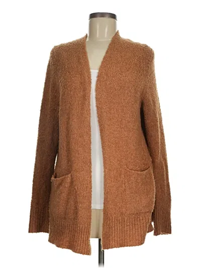 Pre-owned Bp. Cardigan Sweater In Brown