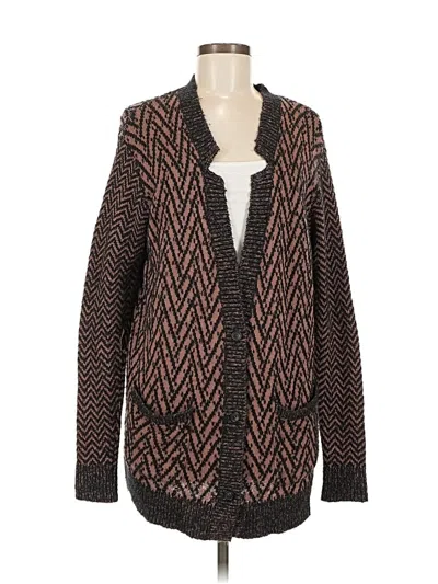Pre-owned Bp. Cardigan Sweater In Brown