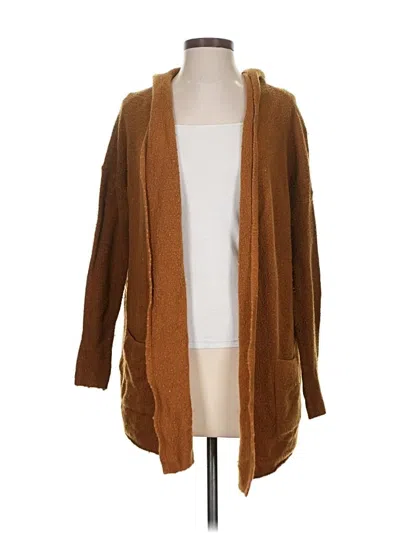 Pre-owned Bp. Cardigan Sweater In Brown
