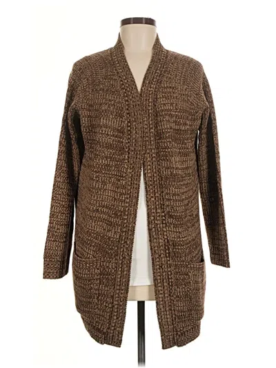 Pre-owned Bp. Cardigan Sweater In Brown