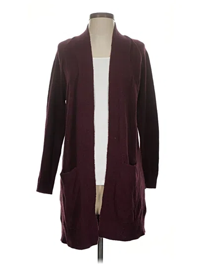 Pre-owned Bp. Cardigan Sweater In Burgundy