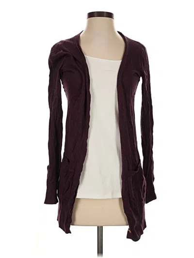 Pre-owned Bp. Cardigan Sweater In Burgundy