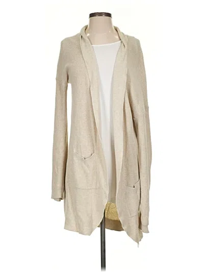 Pre-owned Bp. Cardigan Sweater In Tan