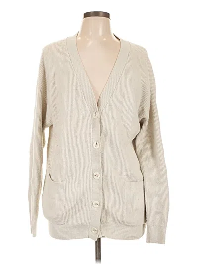 Pre-owned Bp. Cardigan Sweater In Tan