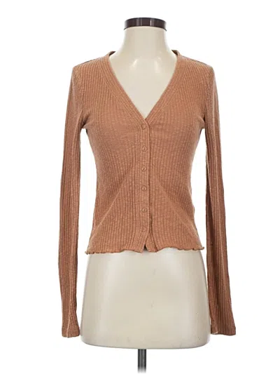 Pre-owned Bp. Cardigan Sweater In Tan